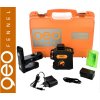 GeoFennel Geo6X-Green KIT se zeleným paprskem a Li-Ion akumulátorem pro vytvoření až 6ti křížů na všech stěnách