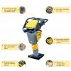 Vibrační pěch elektrický BOMAG BT 60 E
