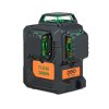 GeoFennel MAXI SET FLG 6X-Green sestava z liniového laseru se zeleným paprskem, Li-Ion aku, lehkého klikového stativu a dvou multifunkčních držáků
