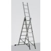 Žebřík ELKOP Trojdílný hliníkový HOBBY VHR 3x7