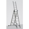 Žebřík ELKOP Trojdílný hliníkový HOBBY VHR 3x8