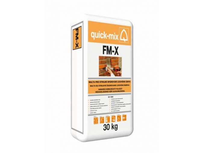 Quick mix FM-X 30kg malta pro strojní spárování lícového zdiva