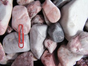 Oblázek vápenec 2-8cm