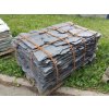 Kamenný obklad Břidlice černo šedá obklad/dlažba 10-50cm, tl. 1-3cm