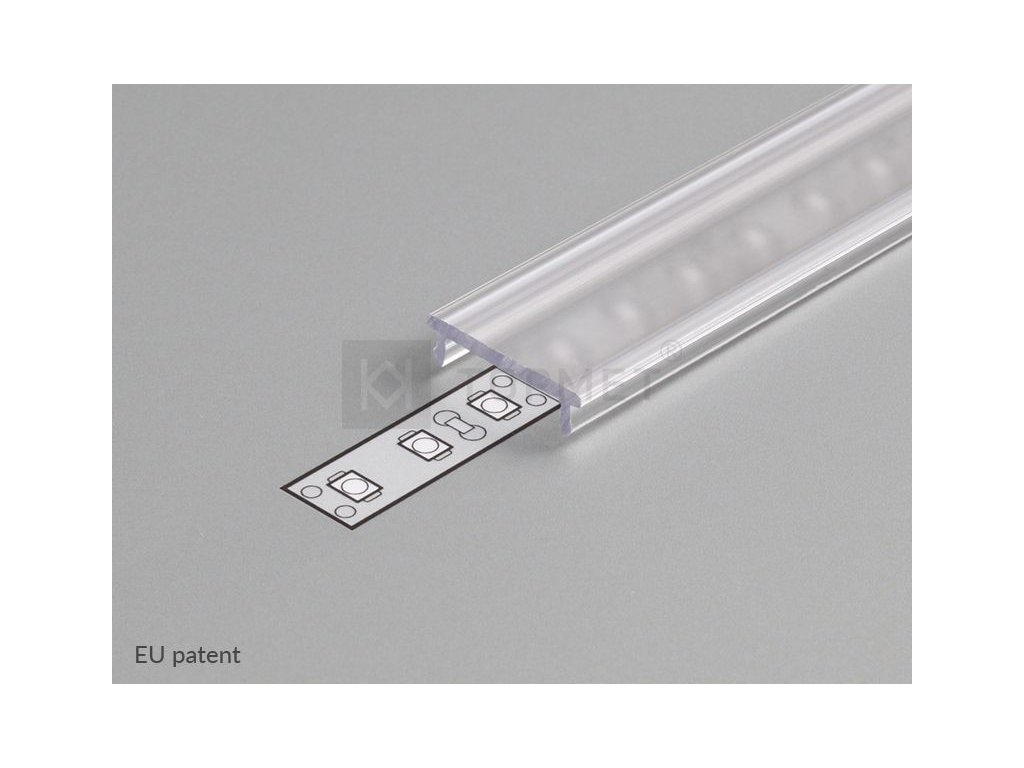 3132 1 kryci lista stronglumio c k led profilum naklapavaci prusvitna 2000mm