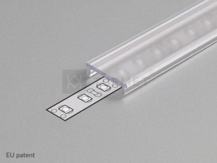 3132 1 kryci lista stronglumio c k led profilum naklapavaci prusvitna 2000mm