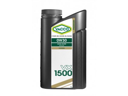 yacco vx 1500 0w30