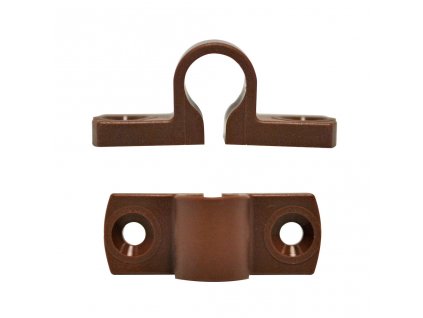 Úchytky pro vedení zámkových tyčí vnitřního zámku