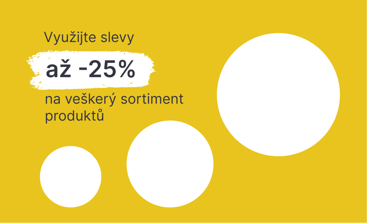 Slevy -25%