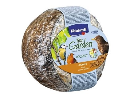 Kokosový ořech plněný hmyzem 200 g.
