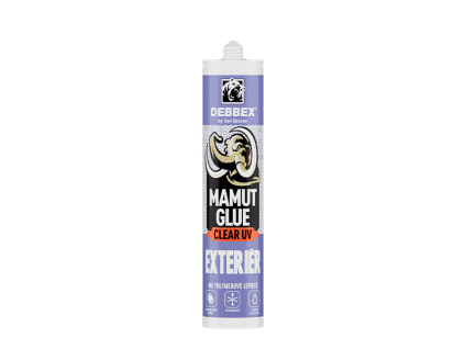 MAMUT GLUE Clear UV debbex by den braven web 2026
