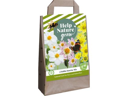 Taška - JARNÍ JIŘINA SUNRISE MIX (5 hlíz)