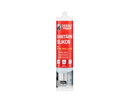 Sanitarni silikon stribrite seda debbex by den braven web 2025