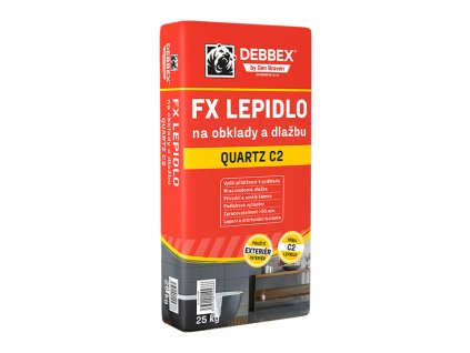 FX lepidlo na obklady a dlazbu QUARTZ C2 debbex by den braven web 2025