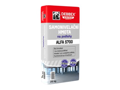 Samonivelacni hmota ALFA S700 debbex by den braven web 2025