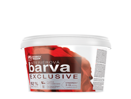 Interierova barva EXCLUSIVE debbex web 2026