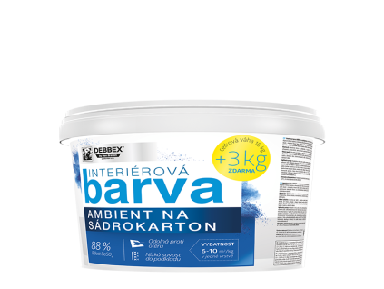 Interierova barva AMBIENT na sadrokarton debbex web 2026