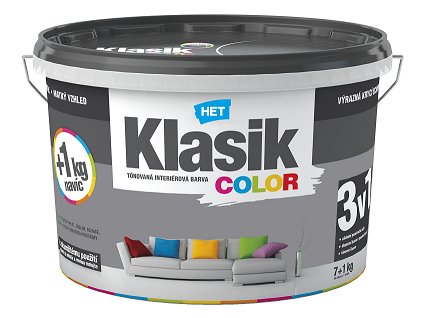 Klasik color 0167 šedý betonový 4 kg