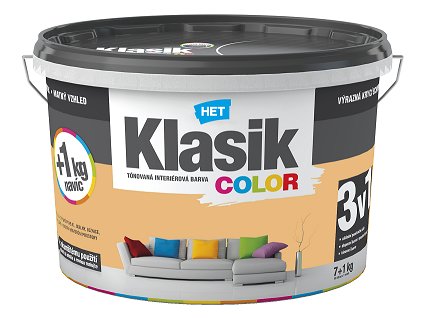 Klasik color 0777 meruňkový 4 kg  tónovaná interiérová barva