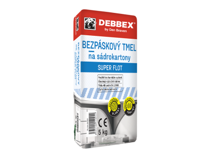 Bezpaskovy tmel na sadrokartony SUPER FLOT debbex web 2026