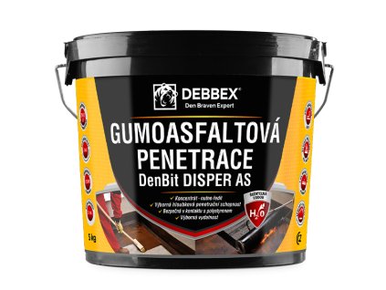 Gumoasfaltova penetrace DenBit DISPER AS web 2024