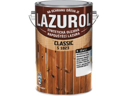 Lazurol Palisandr S1023/022 4l Classic  tenkovrstvá lazura na dřevo s obsahem olejů