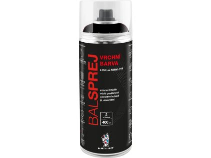 Sprej 9005 černá lesk 400ml