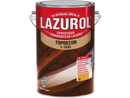 Lazurol Buk T64 S1035 4,50l Topdecor  tenkovrstvá lazura na dřevo