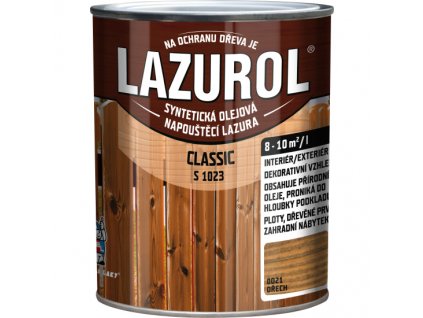 Lazurol Ořech S1023/021 0,75l Classic