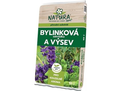 Substrát bylinková zahrádka Natura 10l