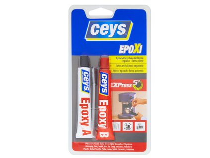 Lepidlo Epoxidové dvousložkové 30 ml CEYS  15+15 ml