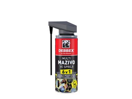 Multi mazivo ve spreji 6v1 200 ml debbex by den braven web 2026