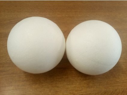 Koule polystyren 12 cm  dekorační