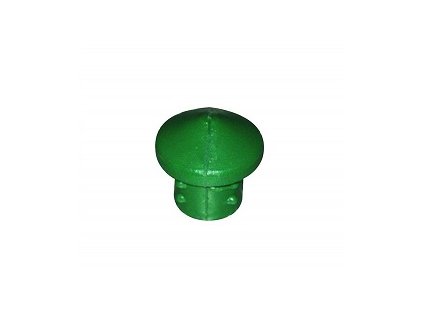 Klobouček plotový PVC 5/4" zelený