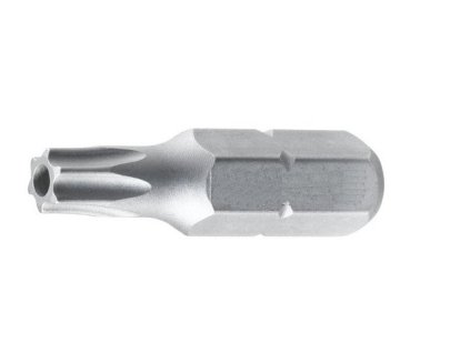 WITTE Bit Torx T30x25mm 1/4' TT30, s otvorem, bezpečnostní