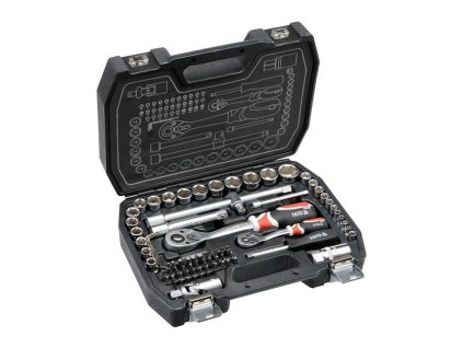 YATO Gola sada 1/2", 1/4" 72 dílů YT-38782