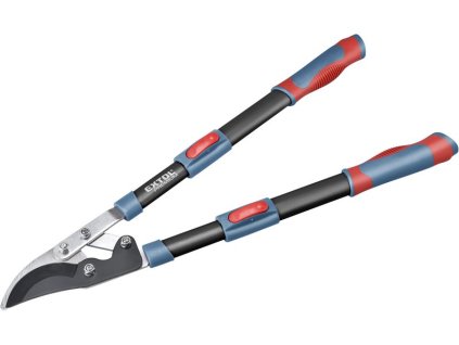 zahradní pákové nůžky na větve teleskopické převodové dvousečné, 670-940mm, HCS