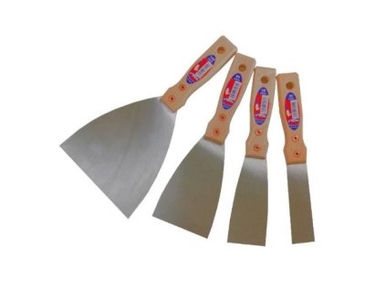 Špachtle ocel broušená YORK PROFI, 110 mm, dřevěná rukojeť