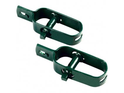 Napínák plotový, povrch PVC, malý, zelený