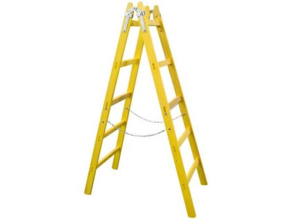 Štafle dřevěné PROFI, 6 příček, L = 196,5 cm, ENPRO