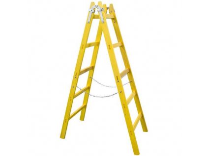 Štafle dřevěné PROFI, 12 příček, L = 376,5 cm, ENPRO