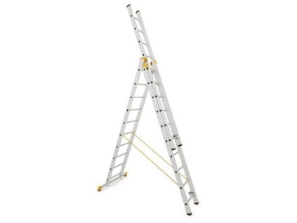 Žebřík Al, P 3 x 14 příček, 4,11 m, 10,06 m, 6,96 m, ALVE 8614