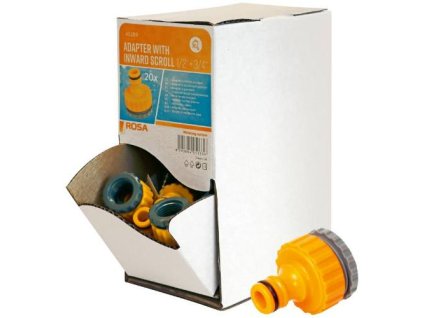 Adaptér s vnitřním závitem 1/2"+3/4", bez blistru