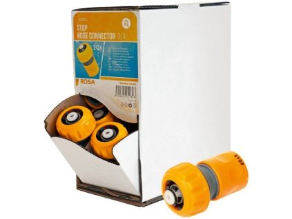 Rychlospojka+stop ventil 3/4", bez blistru
