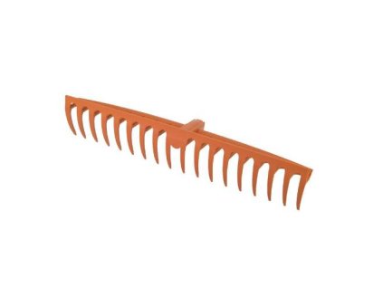 Hrábě plastové, 18 zubů, 580 mm, click