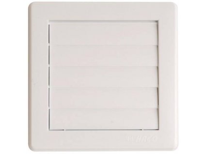 Mřížka větrací gravitační VM, 150 x 150 mm G/100 mm, bílá 0215