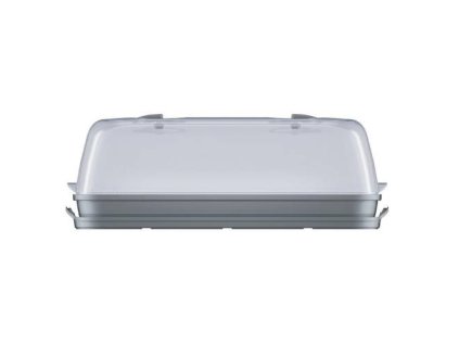 Sadbovač s polykarbonátovým víkem RESPANA TABLE GREENHOUSE, 51,5 cm, šedý kámen