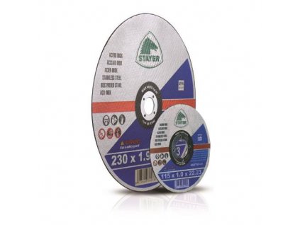 Kotouč řezný na kov STANDARD T41, Ø 115 x 1,6 x 22,23 mm, STAYER
