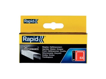 Spony High Performance, 53/6 mm, 2130 ks, blistr, RAPID