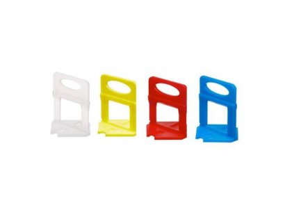 Spony obkladačské plastové, 1 mm, 100 ks, 6 - 15 mm, LEVELYS